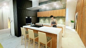 VIP | Luxus Penthouse lakások belsőépítészete